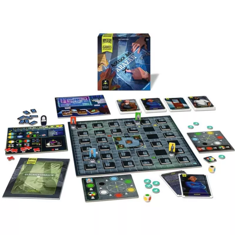 Mystery Games - The Escape from Arazar, Board Game