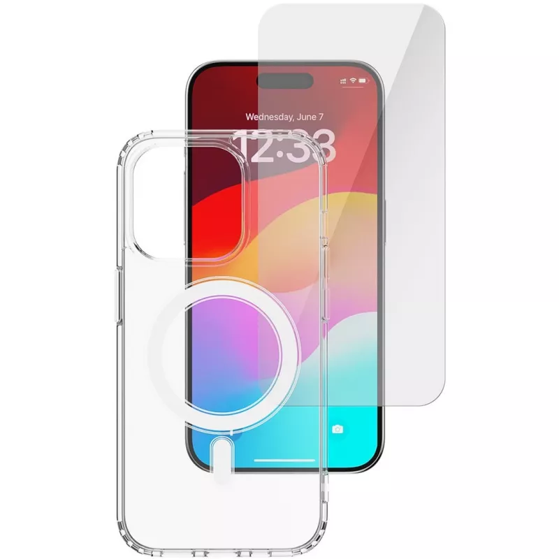 Shell case 4smarts 540606 for iPhone 15 Plus Transparent 17 cm