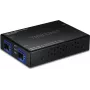 TRENDnet TO Dual SFP FIBER - Converter - Fibre Optic (LWL) (TFC-G21SFP)