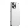 Protective phone case Joyroom JR-15Q2 matte gray for iPhone 15 Pro, slim protective cover with precision cutouts