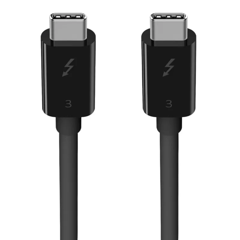 Cable USB C to USB C Belkin F2CD084bt0.8MBK 0.8 m 40 Gbit/s Black