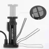 Rockbros 42610002001 Bicycle floor pump with pressure gauge Black