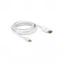DisplayPort cable DeLOCK 83481 Mini DisplayPort 1 m White