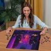 Jigsaw puzzle Ravensburger New York in Neon, 1000-piece, adult puzzle