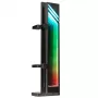 GPU support bracket Kolink Core Pro Aluminium with ARGB infinity mirror effect, height-adjustable, supports up to two GPUs, black