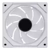 120mm Lian Li UNI FAN SL-INF Wireless ARGB PWM — White, modular magnetic fan system