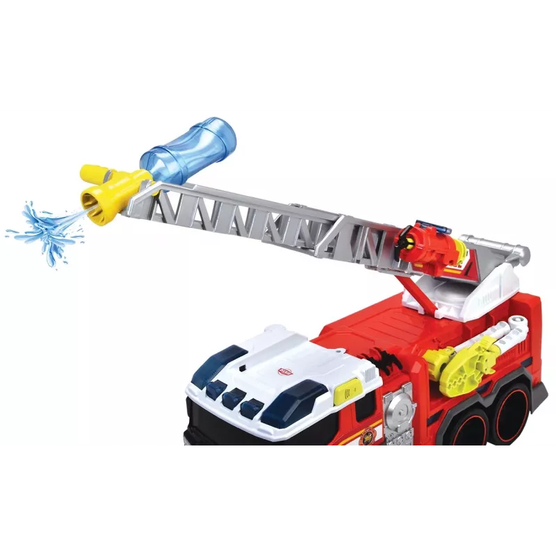 Fire truck toy Dickie model 203307000 — battery-powered, for ages 3+, colors: black/blue/red/white/yellow