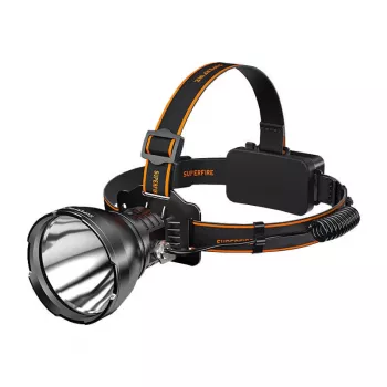 Headlamp Superfire HL60 — 2300 lm, 330 m range, rechargeable headlamp
