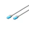 Patch cord U/UTP Cat.5e PVC 0,5m blue