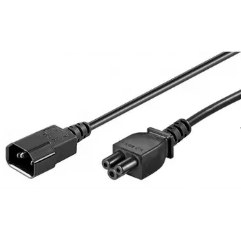 Microconnect PE080610 power cable Black 1 m C14 coupler C5 coupler