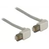 Networking Cable DeLOCK 0.5m RJ-45 Cat5e S/FTP Grey