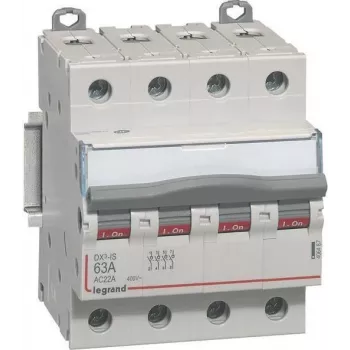 Residual-current circuit breaker Legrand Dx3 4P 63A (model 406487)