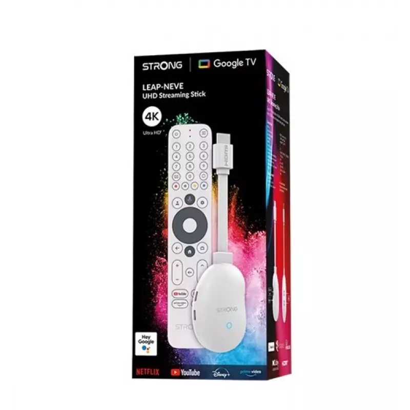 Strong Media-Player, Wiedergabe of Internet-TV, 4K Ultra HD, High Dynamic Range (HDR 10), High Dynamic (LEAP-NEVE)