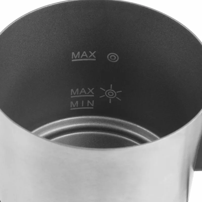 Automatic Milk Frother JATA JECL1900 Black Stainless Steel 150ml 550W