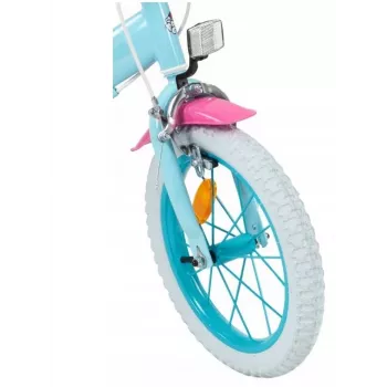 Children's bicycle Toimsa TOI1497 14 inch wheel, My Little Pony theme, for ages 4–6, 4 wheels, front/rear caliper brakes