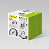 Electric kettle Maestro MR-1302-WG 2.5 L, stainless steel housing, white, hinged whistle