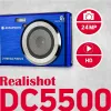 Realishot DC5500 compact camera 24 MP CMOS 5616 x 3744 pixels Blue (DC5500BL)