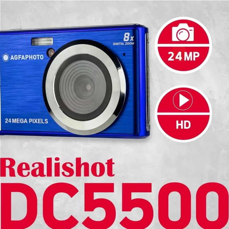 Realishot DC5500 compact camera 24 MP CMOS 5616 x 3744 pixels Blue (DC5500BL)