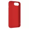 Phone back cover FIXED for Apple iPhone 16e, rubber, red, slim protective case
