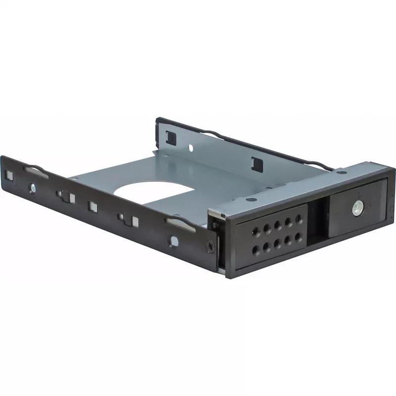 Rackmount Case INTER-TECH IPC 4U-4508 Black — 4U Server/PC Chassis, Rackmount