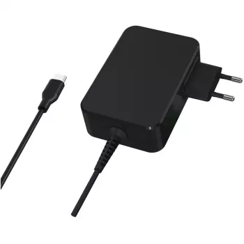 Indoor Charger LC-Power LC-NB-GAN-90-C Laptop Black AC 220-240V