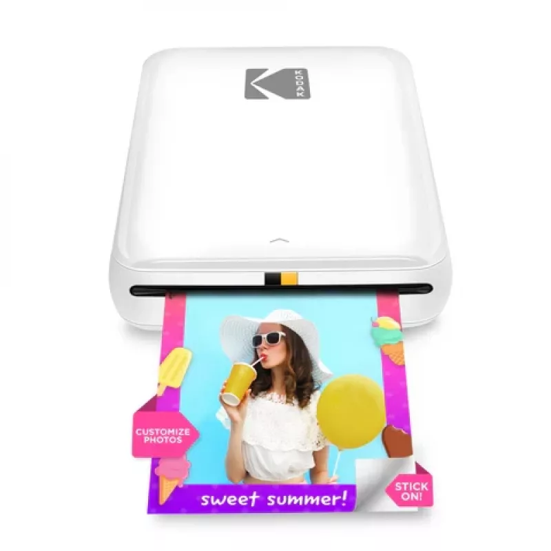 Kodak STEP RODMP20AMZW mobile photo printer ZINK 2x3'' Bluetooth