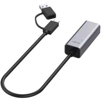 Ethernet adapter ALLNET ALL-NC-2.5G-USBC_A USB 3.0 Type-C & Type-A 2.5 Gbps Multi‑Gigabit LAN