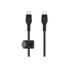 Belkin BOOSTCHARGE PRO Flex USB Cable 1 m USB 2.0 USB C Black (CAB011BT1MBK)