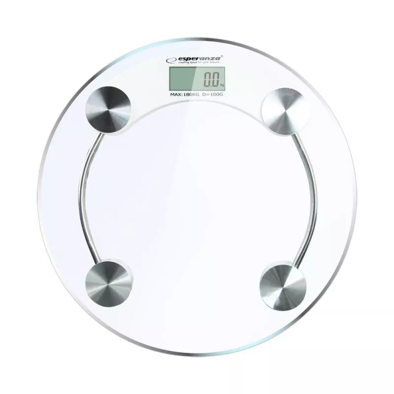 Esperanza EBS007W personal scale Circle White Electronic personal scale