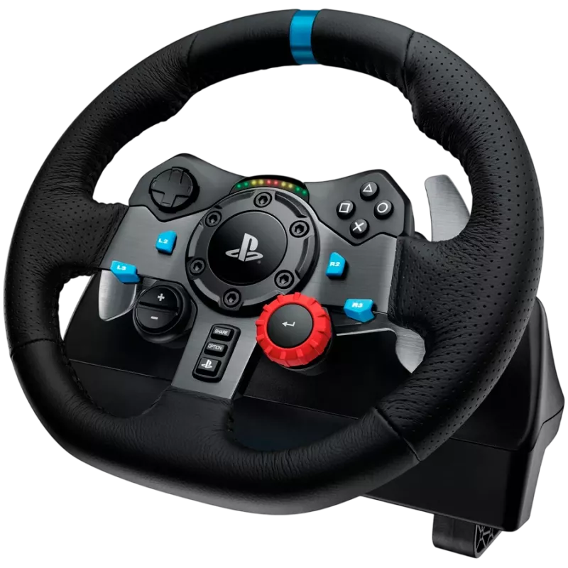 LOGITECH G29 EU + G435 Black Gaming Controller Aluminium Black USB Steering wheel + pedals + headset PC