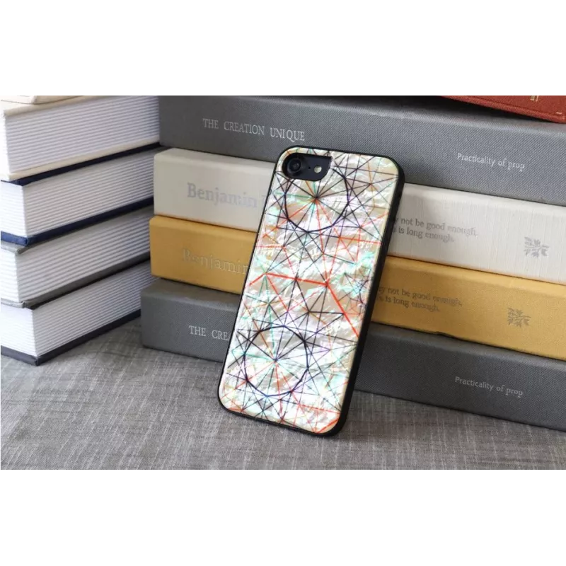 Protective phone case iKins for Apple iPhone 8 / 7 — artist black