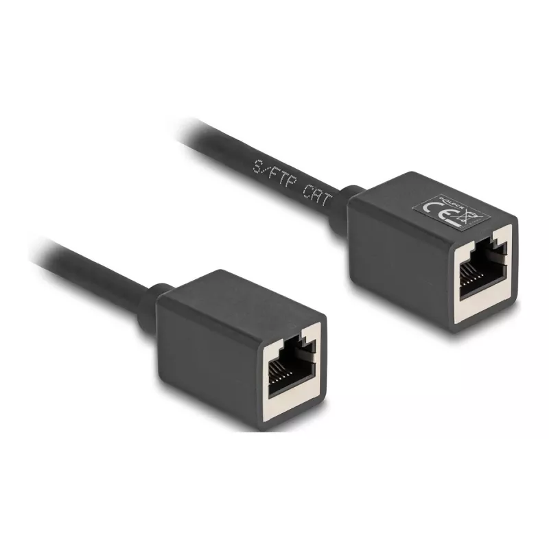 Networking cable DeLOCK 90334 RJ-45 Cat6a 7.5 m Black