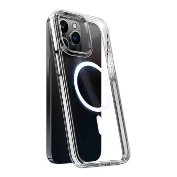 Phone case Torras Sparka for iPhone 15 Pro — transparent protective cover