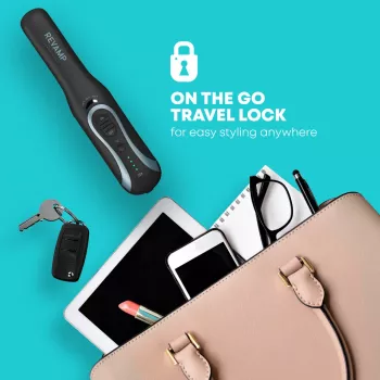 Hair straightener Revamp ST-1750-EU2 cordless compact ceramic, compact cordless ceramic plates