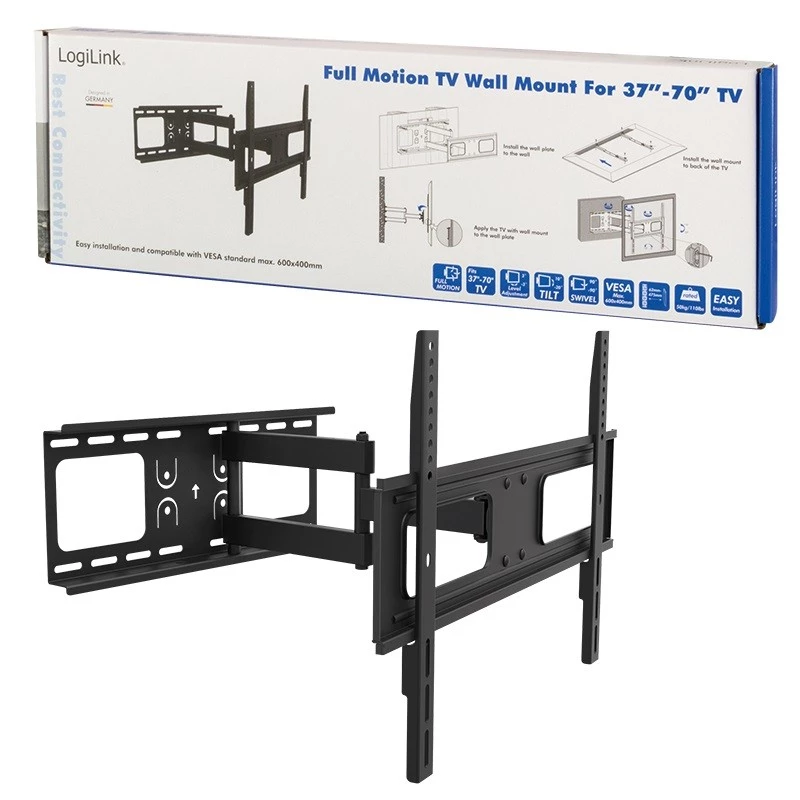 TV mount LogiLink BP0028 177.8 cm (70 inch) Black