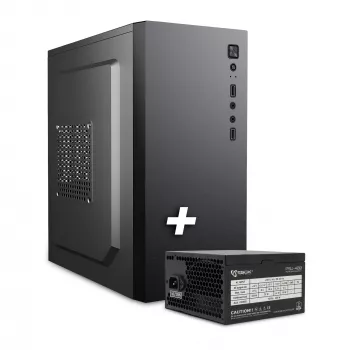 Computer Case Sbox PCC-12 MicroATX Black