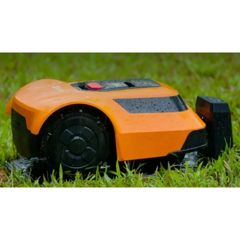 EZVIZ RM600 orange robotic lawn mower
