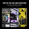 Fan Corsair iCUE LINK LX120-R RGB 12 cm Black 2400 RPM 3.8 mmH2O