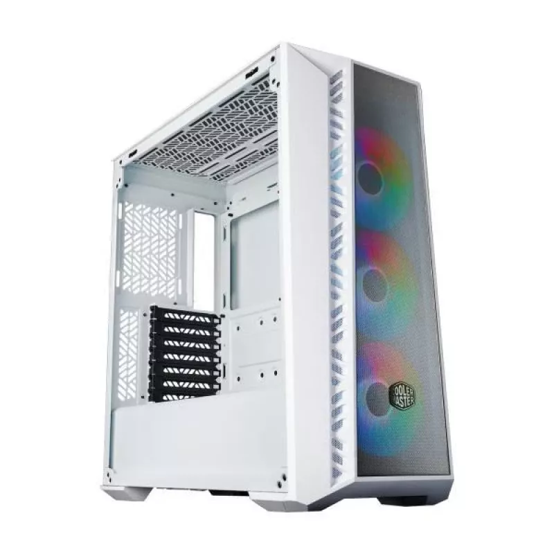 Cooler Master MasterBox 520 - Midi Tower - PC - White - ATX - EATX - micro ATX - Mini-ITX - SSI CEB - acrylonitrile butadiene styrene (ABS) - Steel - Tempered Glass - Multi