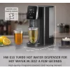 Caso Turbo Hot Water Dispenser | HW 616 | Water Dispenser | 2600 W | 2.5 L | Plastic/Stainless Steel | Black/Stainless Steel