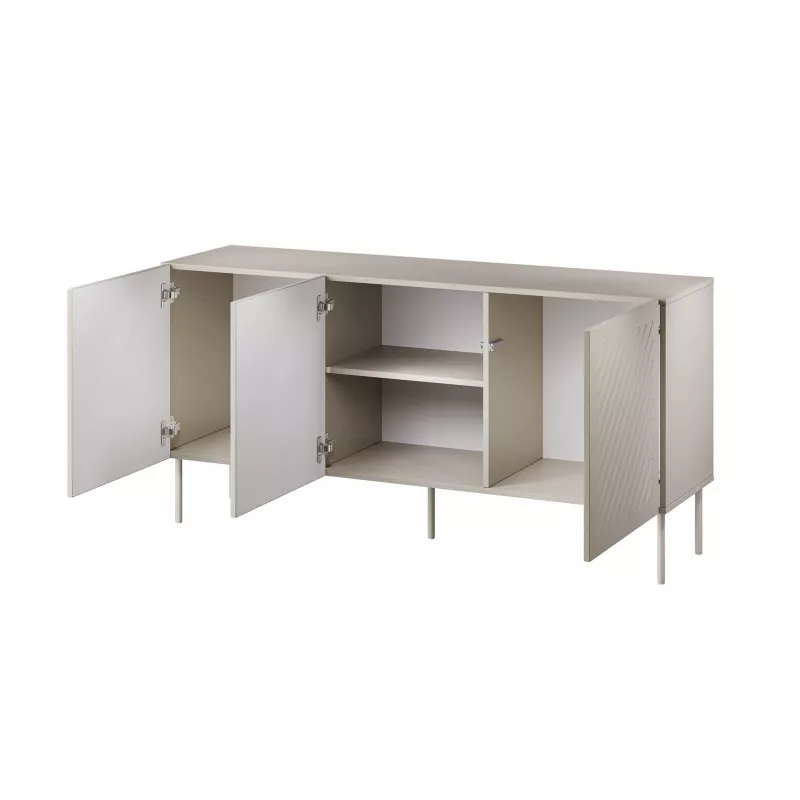 Cama SIENA chest of drawers 150,5x40x75 matt cashmere
