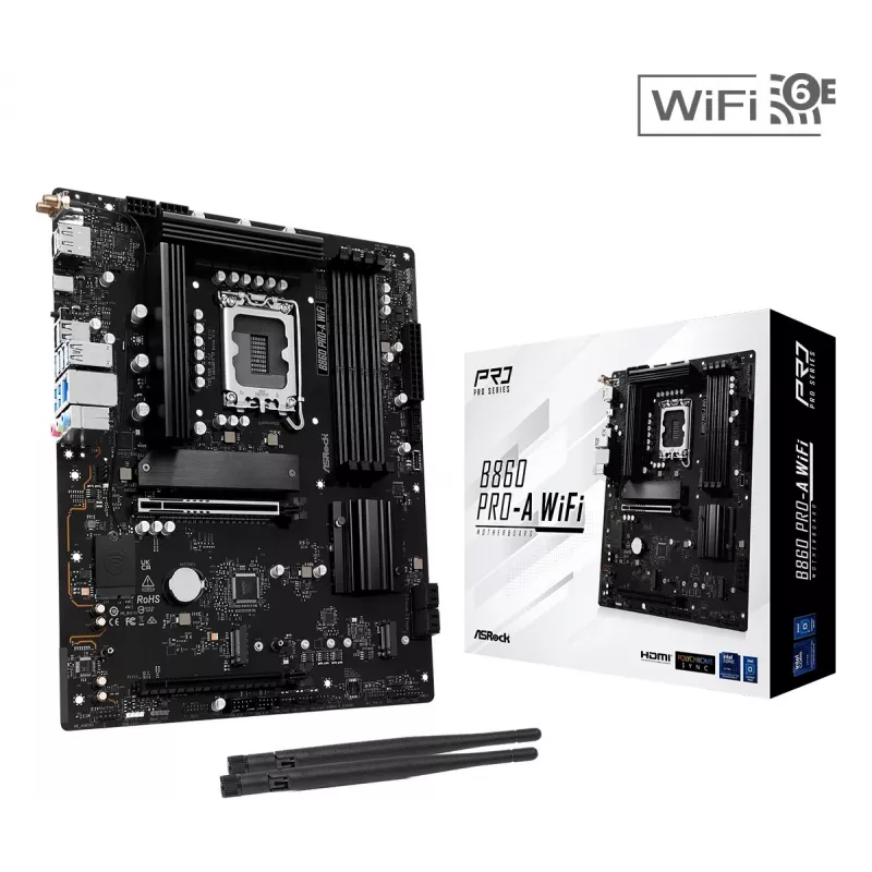 ASRock B860 Pro-A WiFi Motherboard