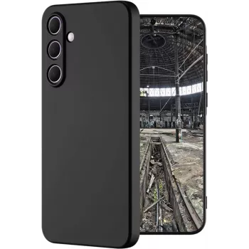 Protective back case jt berlin for Samsung Galaxy A55 5G — Pankow Soft, black