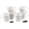 Esmeyer coffee mug set 6 pcs, model 302-007, 0.25 l capacity each