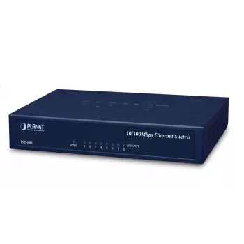 Network Switch PLANET FSD-803 Fast Ethernet 10/100