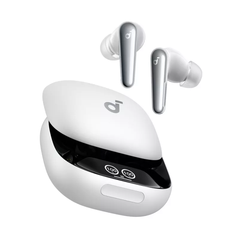 Headset Anker Soundcore Liberty 4 Pro TWS Bluetooth in-ear, white, for calls/music/sport, weight 61.97 g