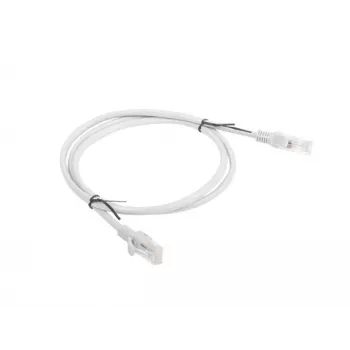 LANBERG Cat6 U/UTP RJ-45 networking cable PCU6-10CC-0100-S, 1 m, grey