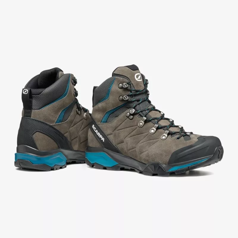 Hiking Boots Scarpa ZG TRK GTX Titanium Blue 625 g