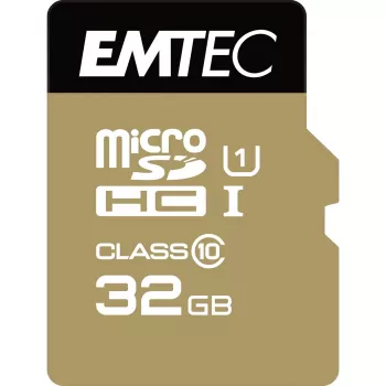 Flash Memory Emtec 32GB MicroSDHC Class10 ECMSDM32GHC10GP