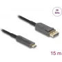 DELOCK Active Optical Cable USB-C to DisplayPort 15 m – 81606